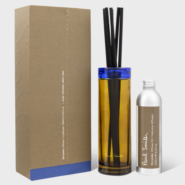 Paul Smith Diffuser Storyteller, Glasgefäss, grün aubergine, 250ml, mit Verpackung